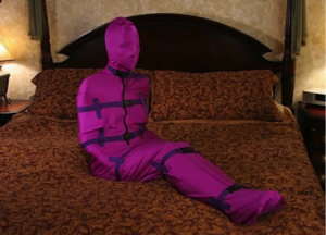Homem ensacado