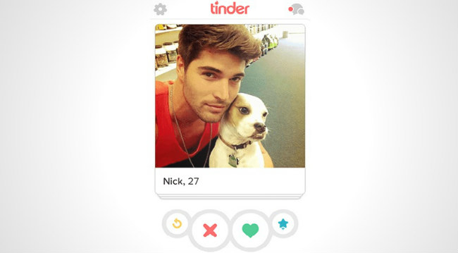 Perfil no tinder